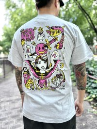 ILLSYNAPSE / Daydreamer Tシャツ グレー