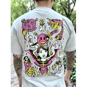 画像2: ILLSYNAPSE / Daydreamer Tシャツ グレー