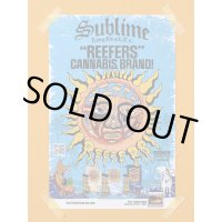 ラスト1枚で終了 SUBLIME DJ PRODUCT 買い付けアイテム REEFER'S by SUBLIME ポスター (43センチx28センチ)