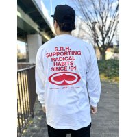 SRH / Since 91 長袖Tシャツ WHITE