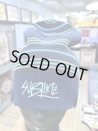 ラスト1枚で終了 SUBLIME / Striped Long Beanie