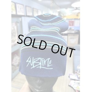 画像1: ラスト1枚で終了 SUBLIME / Striped Long Beanie