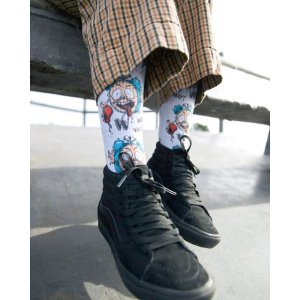 画像2: ラスト1足で終了 MERGE4 SOCKS / STIVE CABALLERO - Wakey Wakey ソックス