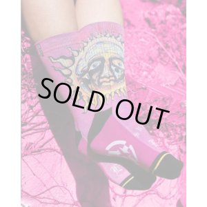 画像2: ラスト1足で終了 MERGE4 SOCKS / SUBLIME - SUBLIME SUN PINK FOR WOMEN ソックス