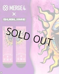 ラスト1足で終了 MERGE4 SOCKS / SUBLIME - SUBLIME SUN PINK FOR WOMEN ソックス