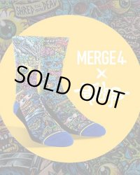 ラスト2足で終了 MERGE4 SOCKS / JIMBO PHILLIPS - Jam Packed ソックス