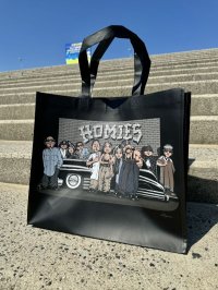 DGA x HOMIES / Black トートバッグ