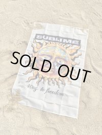 送料無料 激レア もう出てこないかも 2枚限定入荷 SUBLIME / 40oz to Freedom Artwork by OPIE ORTIZ メッシュバナー