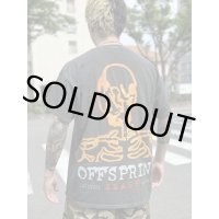 送料無料 カリフォルニア買付アイテム THE OFFSPRING / Smash 顔料染め 古着加工 Tシャツ