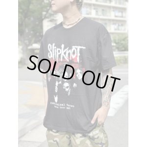 画像2: 送料無料 カリフォルニア買付アイテム  Lサイズラスト1枚で終了 SLIPKNOT / Subliminal Verse World Tour 2005 Tシャツ