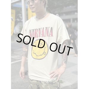 画像2: 送料無料 カリフォルニア買付アイテム XLラスト1枚で終了 NIRVANA / Smiley Face Tシャツ