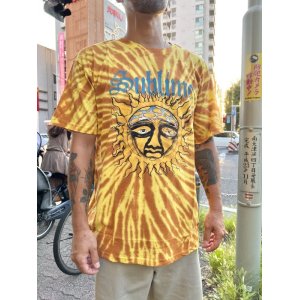 画像2: XLラスト2枚で終了 SUBLIME / Sun Face (Wash Collection) Tシャツ