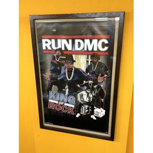 画像1: RUN DMC / King of Rock ポスター (84cm x 60cm)
