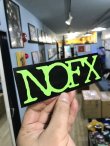 画像4: NOFX / Logo ステッカー GREEN (4)