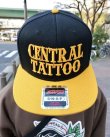 画像1: ラスト1枚で終了 Tokarev Clothing Store & Central Tattoo Parlor / BALL&CHAIN別注 スナップバックキャップ YELLOW x BLACK (1)