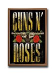 画像2: ラスト1枚で終了 GUNS N' ROSES / Stacked Logo ポスター (84cm x 57cm) (2)