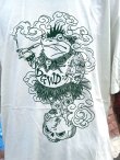 画像5: Lサイズラスト1枚で終了 DGWD / GREEN CITRUS FROG 半袖Tシャツ artwork by HORIMATSU (5)