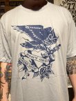 画像4: DGWD / BLUE DAGGER OWL 半袖Tシャツ artwork by MR. LEE (4)