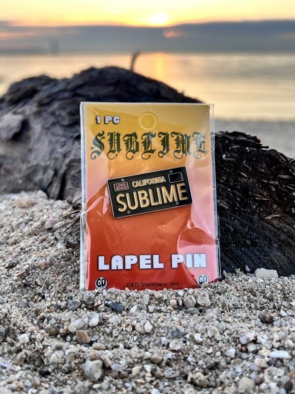 画像1: 3個のみ限定入荷 SUBLIME /  License Plate ピンバッジ (1)