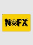 画像4: 送料無料 ラスト1枚で終了 NOFX / LOGO バナーフラッグ (4)