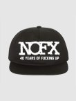 画像5: 送料無料 ラスト1枚で終了 NOFX / 40 YEARS OF F'N UP スナップバックキャップ (5)