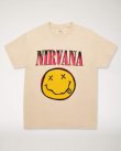 画像7: 送料無料 カリフォルニア買付アイテム XLラスト1枚で終了 NIRVANA / Smiley Face Tシャツ (7)