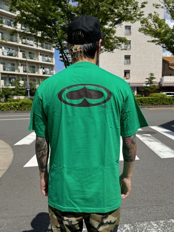 画像1: BALL&CHAIN別注スペシャルカラー SRH / WEST OF 5 SPADE CLASSIC Tシャツ GREEN (1)