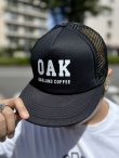 画像1: ラスト1枚で廃番 OAKLAND COFFEE WORKS / OAK メッシュキャップ (1)