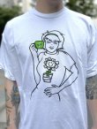 画像4: 売り切れ次第廃番 OAKLAND COFFEE WORKS / KERPLUNK Tシャツ WHITE (4)