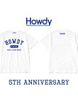 画像1: HOWDY / College Tシャツ ホワイト (1)