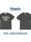 画像1: HOWDY / College Tシャツ インクブラック (1)