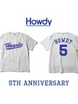 画像1: HOWDY / No.5 Tシャツ アッシュ (1)