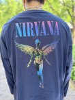 画像3: 送料無料 2XL3枚のみの入荷 NIRVANA / Gradient 長袖Ｔシャツ (3)