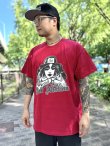 画像2: LONG BEACH DUB ALLSTARS / Tattoo Girl Artwork by Opie Ortiz Tシャツ レッド (2)