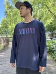 画像5: 送料無料 2XL3枚のみの入荷 NIRVANA / Gradient 長袖Ｔシャツ (5)