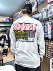 画像1: 送料無料 Lサイズ1枚のみの入荷 SLIPKNOT / Barcode 長袖Ｔシャツ (1)