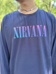 画像8: 送料無料 2XL3枚のみの入荷 NIRVANA / Gradient 長袖Ｔシャツ (8)