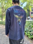 画像4: 送料無料 2XL3枚のみの入荷 NIRVANA / Gradient 長袖Ｔシャツ (4)