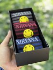 画像6: ラスト1箱で終了 NIRVANA / Smile Logo オリジナルボックス入り 靴下3足セット (6)