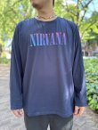 画像6: 送料無料 2XL3枚のみの入荷 NIRVANA / Gradient 長袖Ｔシャツ (6)