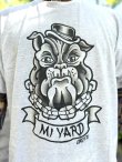 画像4: OPIE ORTIZ / Mi Yard Artwork by Opie Ortiz Tシャツ アッシュ (4)