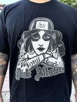 画像4: LONG BEACH DUB ALLSTARS / Tattoo Girl Artwork by Opie Ortiz Tシャツ ブラック (4)