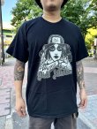 画像3: LONG BEACH DUB ALLSTARS / Tattoo Girl Artwork by Opie Ortiz Tシャツ ブラック (3)