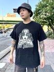 画像2: LONG BEACH DUB ALLSTARS / Tattoo Girl Artwork by Opie Ortiz Tシャツ ブラック (2)