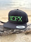 画像3: 送料無料 1枚限定入荷 NOFX / Logo スナップバックキャップ (3)