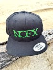 画像1: 送料無料 1枚限定入荷 NOFX / Logo スナップバックキャップ (1)