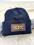 画像2: 送料無料 限定3枚入荷 NOFX / Logo ニットキャップ (2)