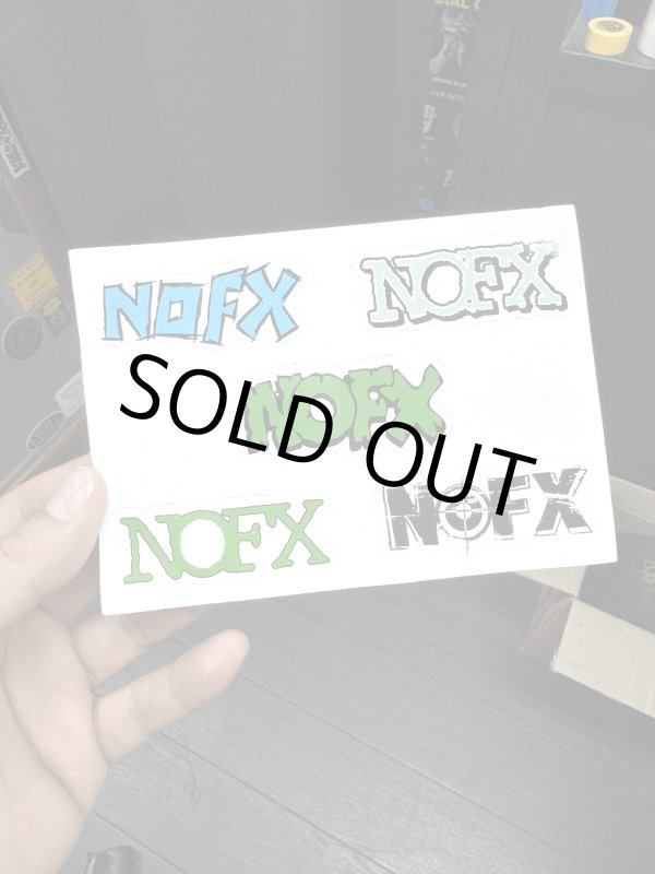 画像1: 限定1シート入荷 NOFX / ステッカーシート (1)