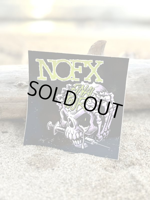 画像1: 限定9枚入荷 NOFX / Last Show Skull ステッカー (1)