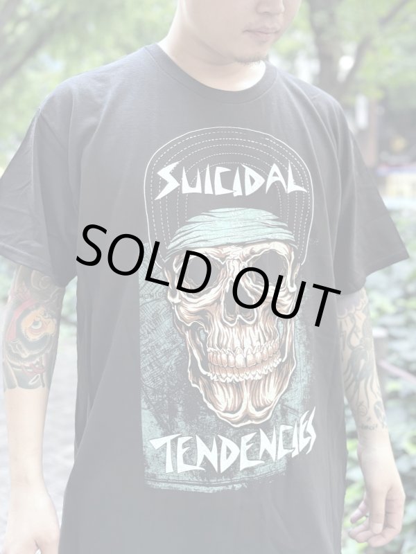 画像1: 2XLラスト1枚で終了 SUICIDAL TENDENCIES / Flipup Skull Tシャツ ブラック (1)